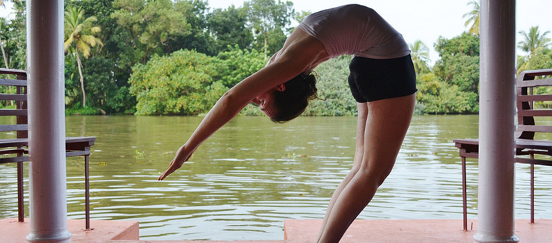 Ardhakati Chakrasana