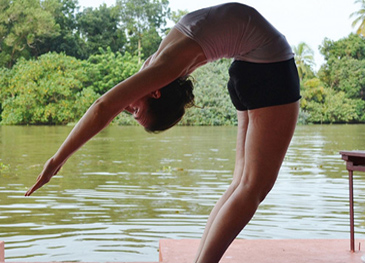 Ardhakati Chakrasana